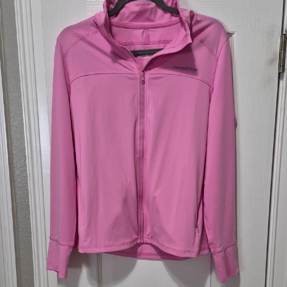 Vineyard Vines Women's Vibrant Pink Utility Jacket
